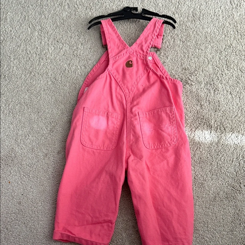 Carhartt Pink Kids One Piece Bodysuit - Picture 2 of 3